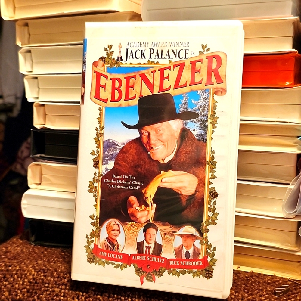 VHS TAPE - "EBENEZER" Christmas